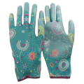 NMSAFETY nylon pu enduit femmes gants de jardinage
